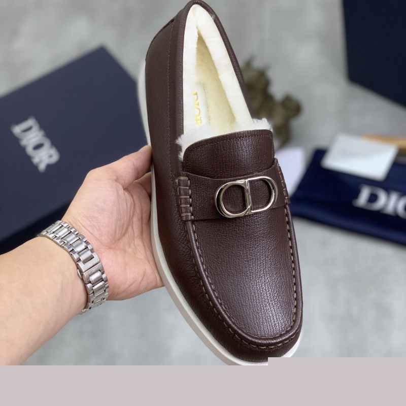 ch**an D*or leather shoes